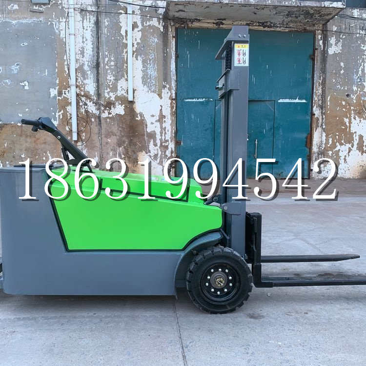 沈丘县小型电动叉车1吨2吨步行站驾式电瓶堆高充电装卸车液压升降车铲车
